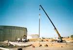 TK-862 crude oil tank construction