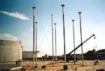 TK-862 crude oil tank construction