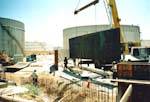 TK-862 crude oil tank construction