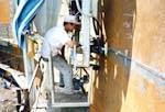 TK-862 crude oil tank construction